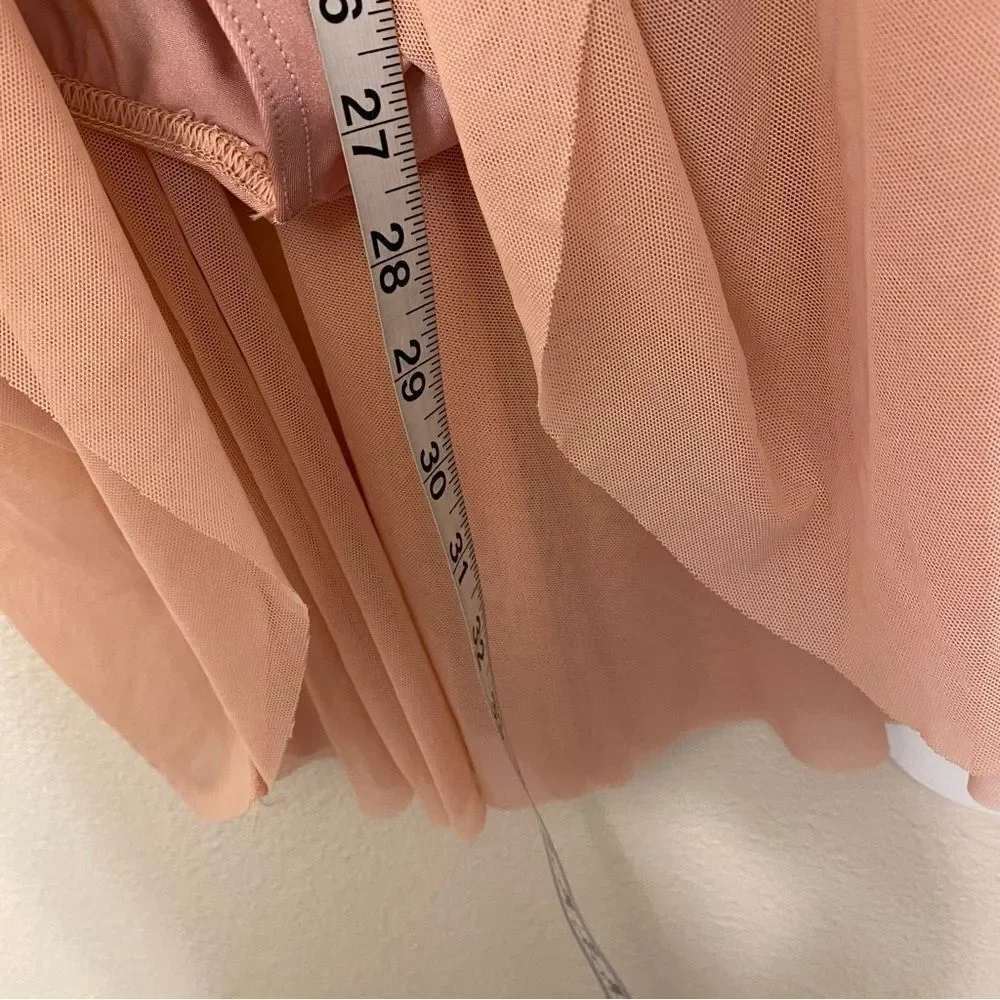WEISSMAN Dance Costume ballet lyrical pink leotard dress 10935 I REST XLC child